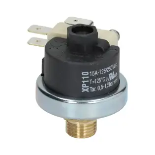 Włącznik ciśnieniowy Ma-ter XP110 0,5–1,2 bara 1/4” 15A | XP71B941.010