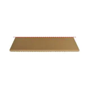 Refractory stone 700x350x16+3 mm for Cuppone ovens