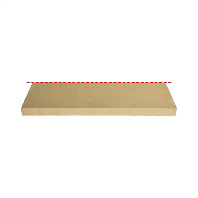 Refractory stone 718x359x17 mm for GGF TAVEL011