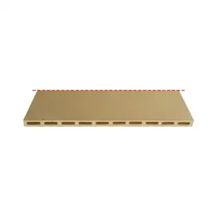 Perforated refractory stone 916x610x17 mm for Tornati Forni