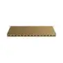 Perforated refractory stone 880x610x30 mm for Italforni