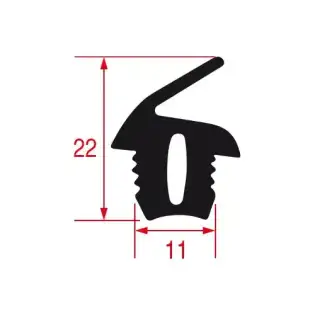 Uszczelka drzwiowa Piron OEM VXPAC00018 GUA30015 na metr