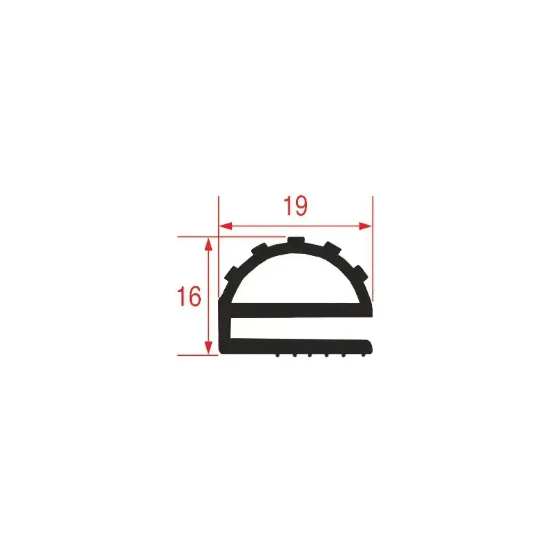 Frigor box gasket cold room door 20 m white