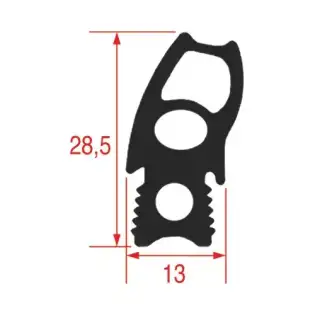 Ofentürdichtung 1490x627 mm für Oztiryakiler 6226.00011.34