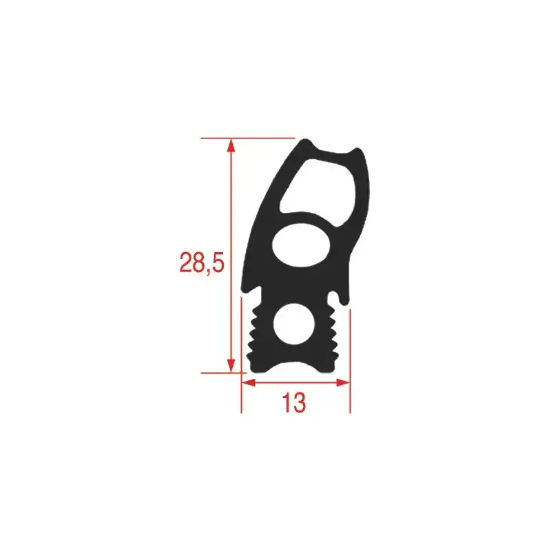 Oven door gasket 500x470 mm for Lincat OSE08 and Fagor RT2000394P