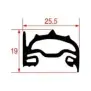 MBM OEM 173827 oven door gasket 710x685 mm