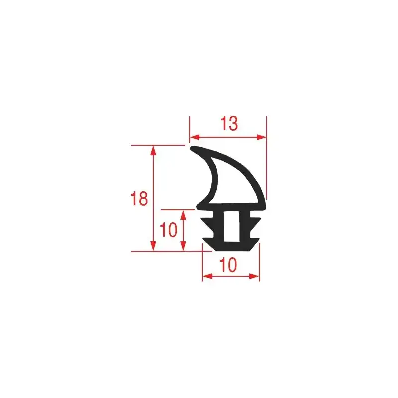 Joint de porte de four Smeg OEM 754132519 de 2010 mm