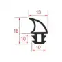Joint de porte de four Smeg OEM 754132519 de 2010 mm