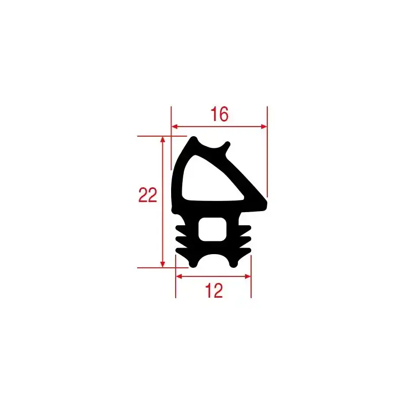 Lainox OEM LA70044834 door front gasket