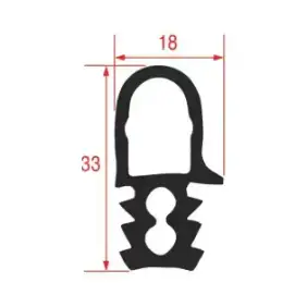 Oven door gasket compatible with Franke 742376