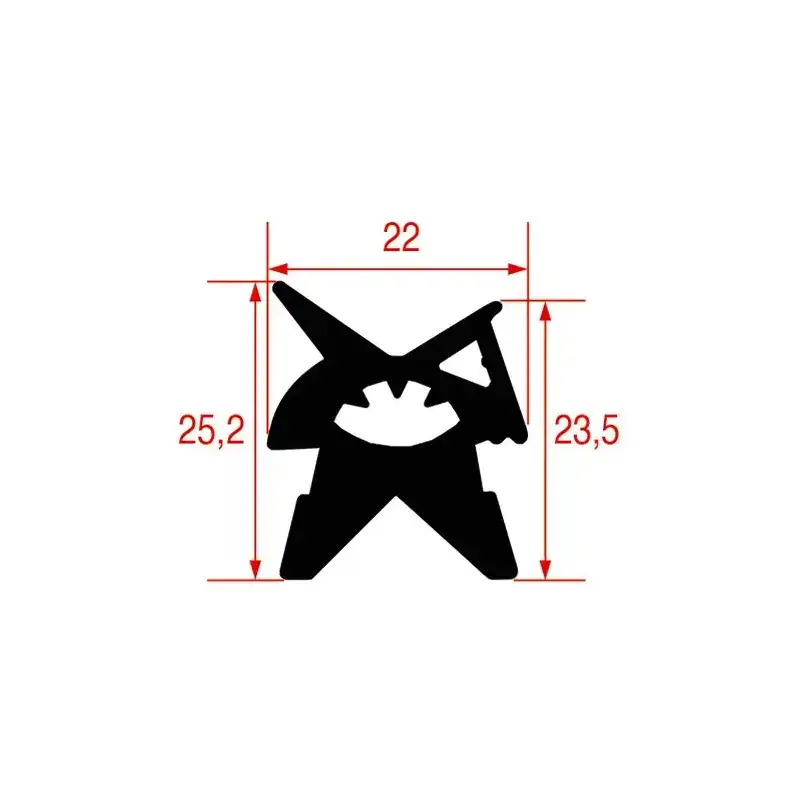 Junta de la puerta del horno compatible con Angelo PO 37Q0992.