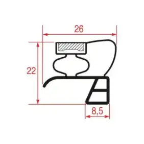 Silko OEM MA2304414 Dichtung [C] Tür