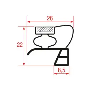 Silko OEM MA2304414 Dichtung [C] Tür