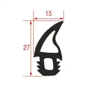 אטם דלת תנור המתאים ל-Emmepi 8C0917