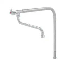 Klarco Styl vertikaler Wasserhahn 558 mm mit dreieckigem Griff