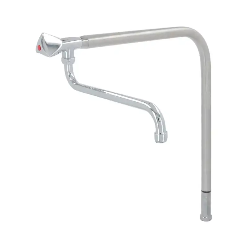 Rubinetto verticale Klarco Styl con manopola triangolare da 558 mm