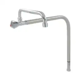 Torneira vertical Klarco Styl com botão triangular de 636 mm.