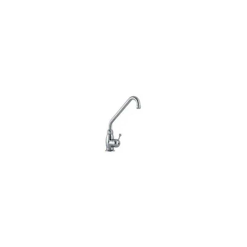 Miscelatore monocomando a leva Klarco Europ a 1 foro, cromato, lunghezza 386 mm.