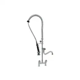 Unidade de pré-lavagem Klarco Europ 1070 mm com botões redondos