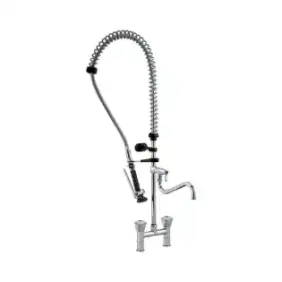 Klarco Styl voorspoelunit met driehoekige knoppen van 1107 mm