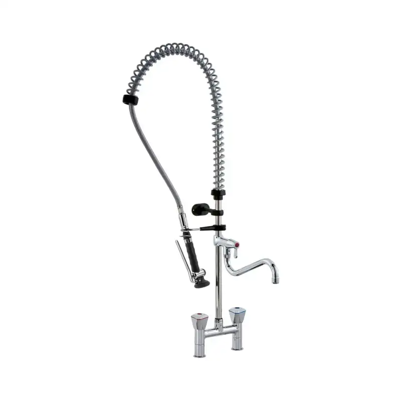 Unità di pre-risciacquo Klarco Styl con manopole triangolari da 1107 mm