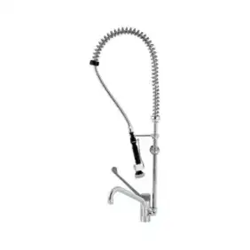 Unidad de prelavado Klarco Europ de 1050 mm con un solo agujero.