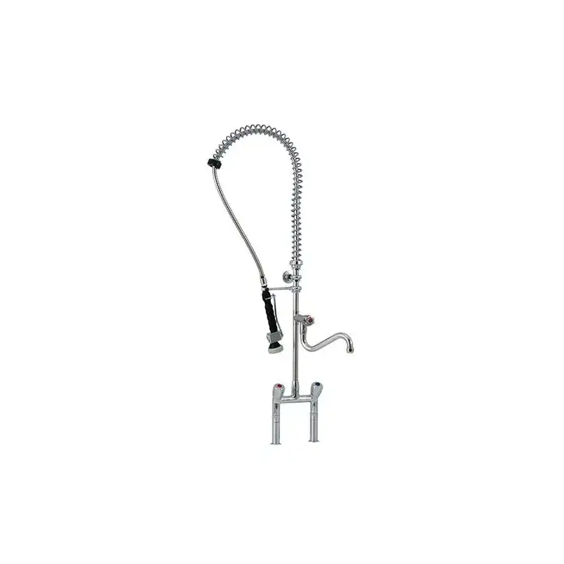 Unité de prélavage Klarco Europ avec boutons ronds de 1125 mm.