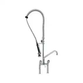 Klarco Europ Spültischarmatur 1170 mm mit runden Knöpfen.