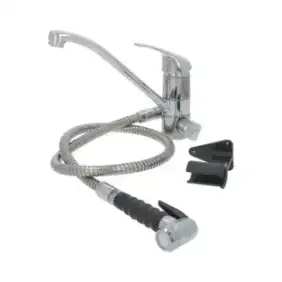 Misturadora monocomando de encastrar Klarco Styl de 1 buraco com 212 mm com duche manual.