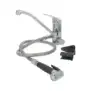 Misturadora monocomando de encastrar Klarco Styl de 1 buraco com 212 mm com duche manual.