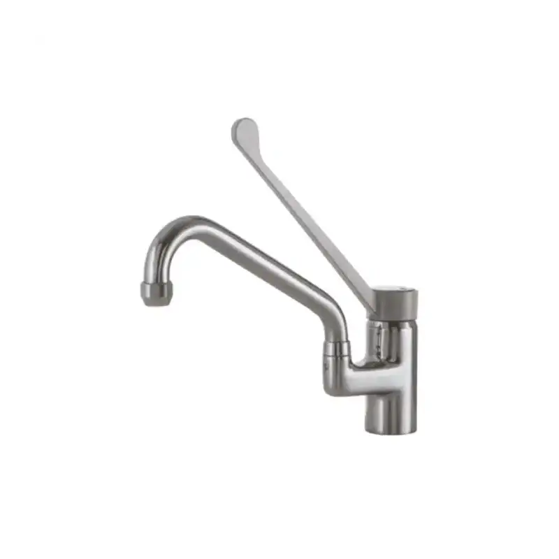 Robinet mélangeur à levier monocommande Klarco Europ à un trou 394 mm gris