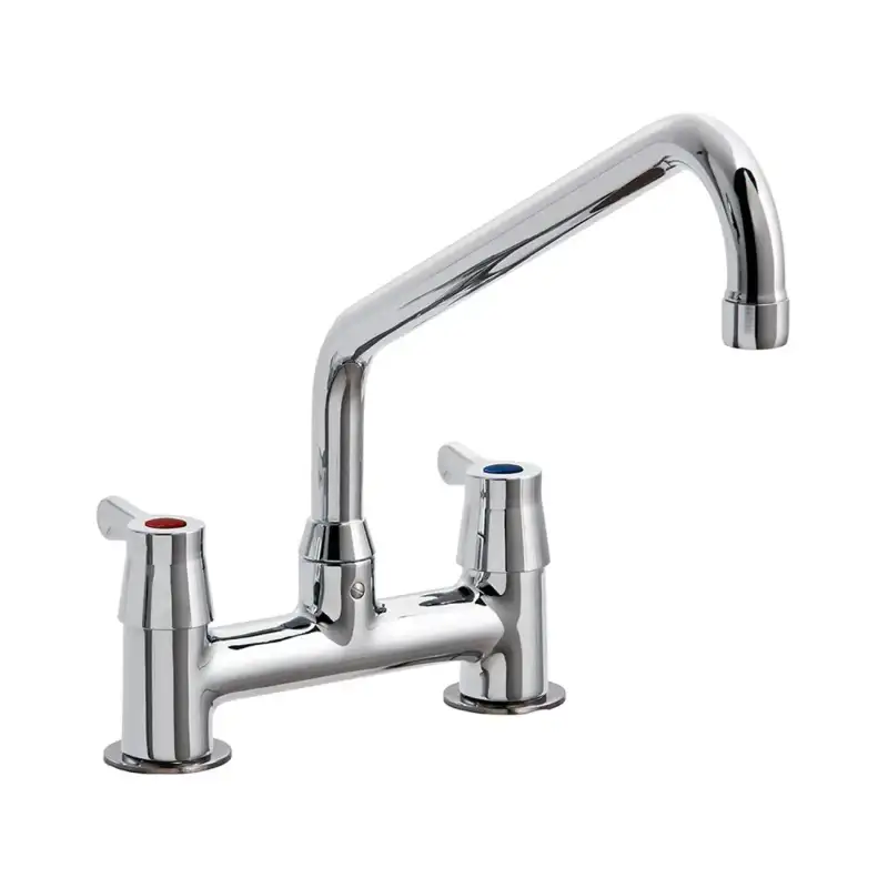 Miscelatore a due fori Klarco Styl con manopole a leva da 287 mm.