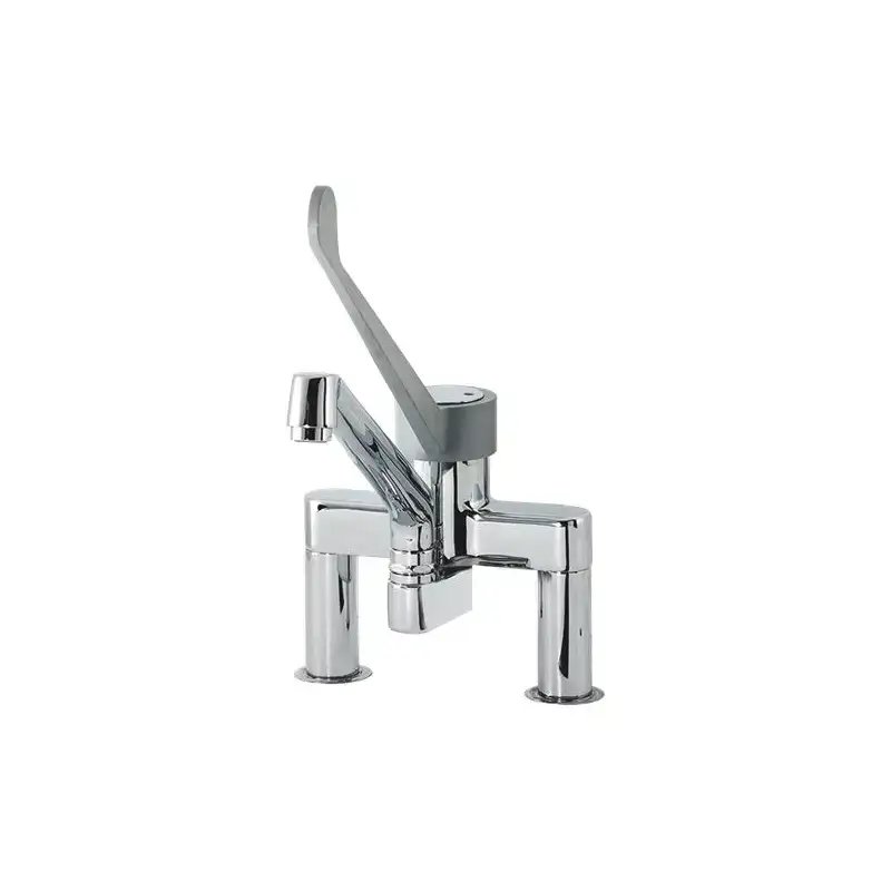 Misturadora de torneira de 2 furos Klarco Styl com alavanca de 410 mm