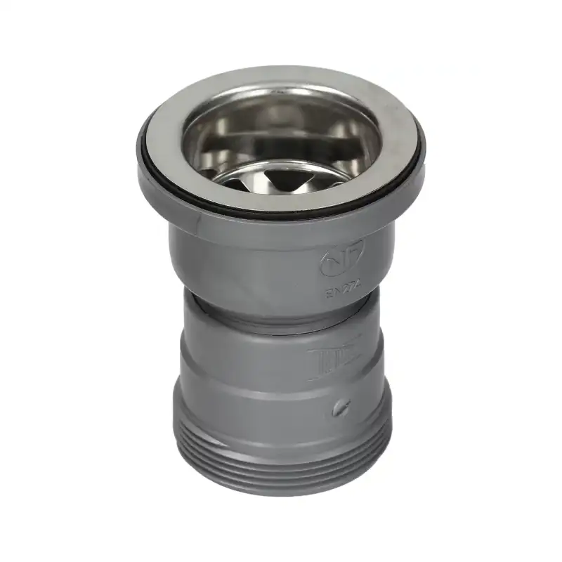 Klarco drain assembly 2" stainless steel/plastic