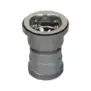 Ensemble de vidage Klarco 2" en acier inoxydable/plastique