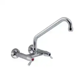 Grifo mezclador de pared Klarco Europ de 307 mm.