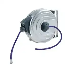 Supporto a muro per tubo flessibile da 12 m senza doccia.