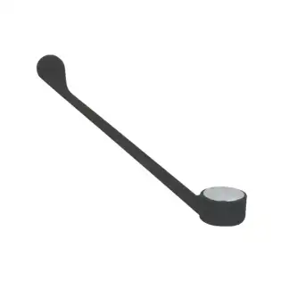 Monolith klinische hefboom zwart kort 280 mm