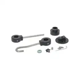 Monolith plastic wall mounting bracket kit