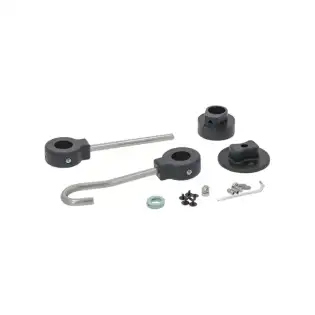 Monolith plastic wall mounting bracket kit