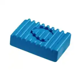 Monolith blue rubber cover for pedal