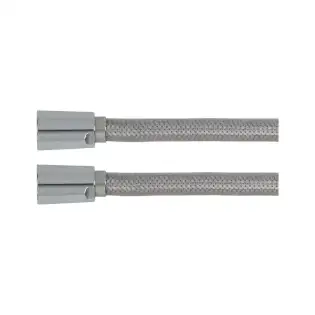 Flexible hose 1/2" FF 400 mm PVC coated