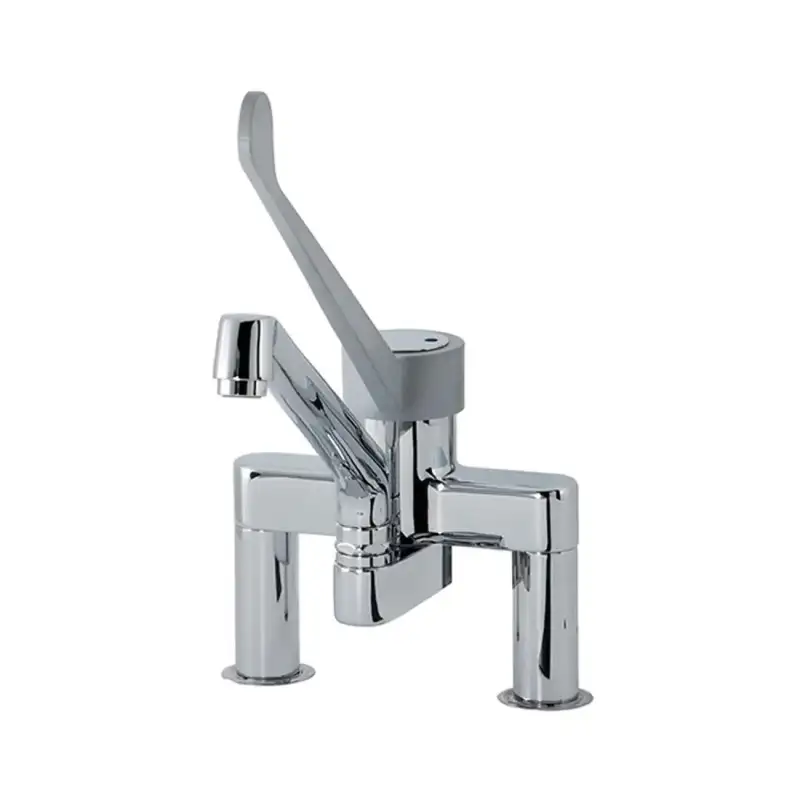Miscelatore a due fori Klarco Styl con leva da 358 mm.
