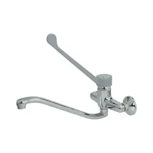 Grifo mezclador de pared Klarco Styl de 377 mm