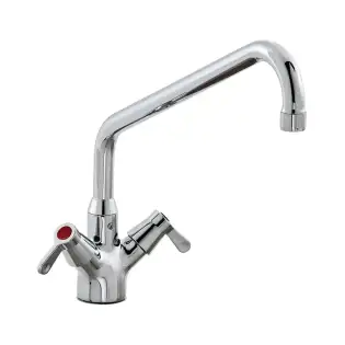 Klarco Styl 1-hole mixer tap 301 mm lever knobs