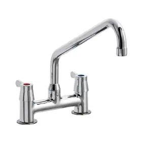 Robinet mélangeur 2 trous Klarco Styl avec leviers de 387 mm
