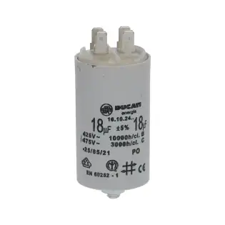 Brooks Parts | Ducati Energia 18 µF 416.10.24.64 capacitor
