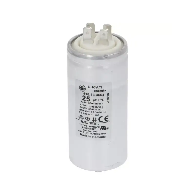 Brooks Parts | Ducati Energia 25 µF 416.33.46.64 capacitor