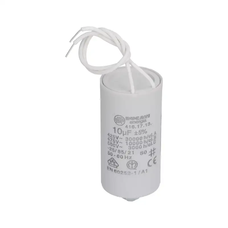 Brooks Parts | Ducati Energia 10µF 416.17.13.46 capacitor with cable