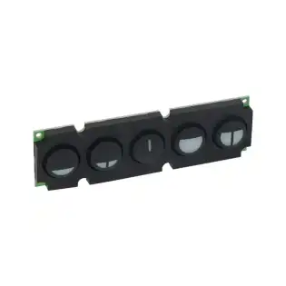 Gicar 9.9.18.47G teclado 5 botões 138x39 mm